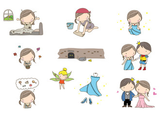 Little girl and Prince