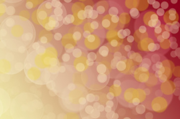 Bacground with Golden and white bokeh.