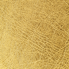 close up shot of gold leather texture background