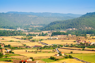 Fototapeta na wymiar Rural landscape near Cardona