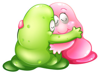 A wedding of two monsters