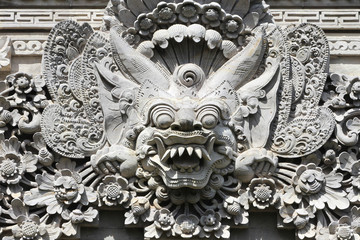 Bali - démon (sculpture)