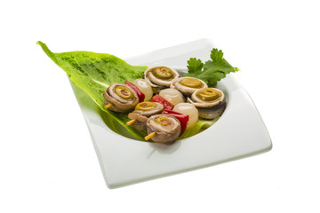 Anchovy rolls