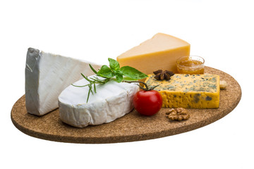 Variety cheese assortment