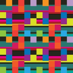 Geometric color  Seamless pattern
