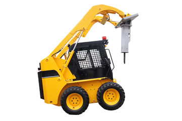 The image of mini-tractor