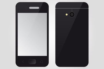 Realistic smartphone vector