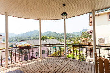 Obraz premium balcony of the hotel