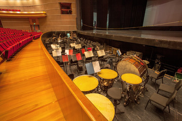 interior of the theater