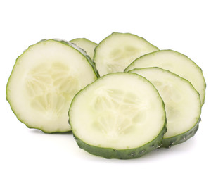 cucumber vegetable slices