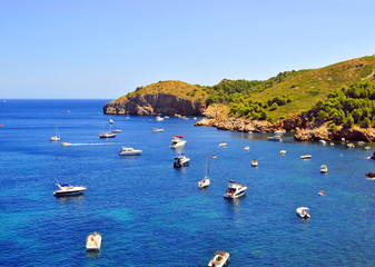 Cala Montgó. Estartit. Costa Brava. Girona. Spain. Europe