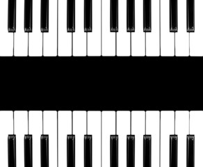 Piano Keys Background For Text