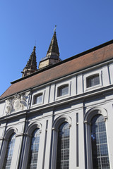 Fototapeta na wymiar St. Gumbertuskirche Ansbach