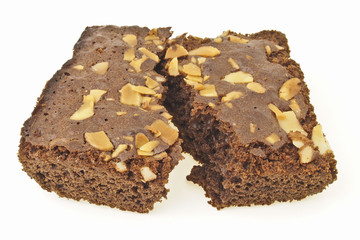 split brownies cake