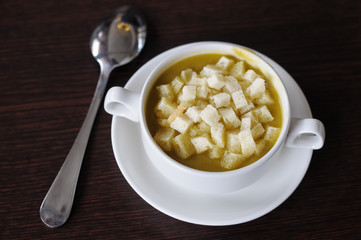 Vegetable cream soup