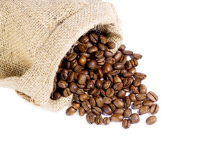 Coffee Beans in a Bag
