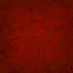Seamless pattern. Red background with a grunge effect - 55955756