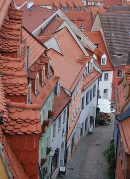 Fototapeta Toits de Saxe (Allemagne)