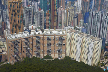 High living in Hong Kong, China