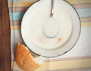 chicken and leek soup