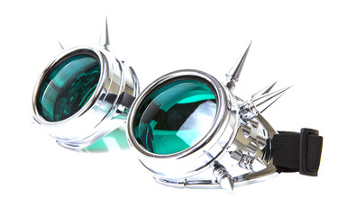 SteamPunk Goggles  on white background