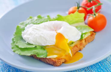 sandwich with egg