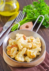 fried cauliflower