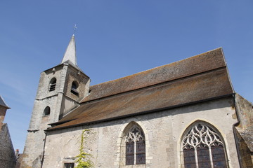 Église Saint-Seine à Corbigny dans la Nièvre