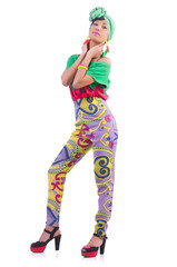 Girl preparing for summer vacation