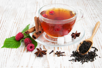 raspberry tea