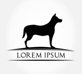 Dog symbol - animal logo