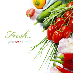 fresh vegetables