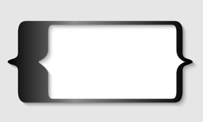 black text box with square brackets