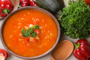 Vegetable soup