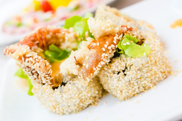 Crab roll
