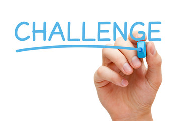 Challenge Blue Marker