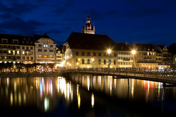 Fototapeta na wymiar Stare miasto Lucerna