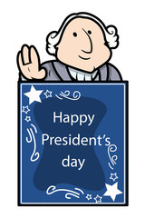 George Washington - Presidents Day Vector