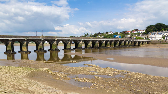 Bridge at Bideford Devon