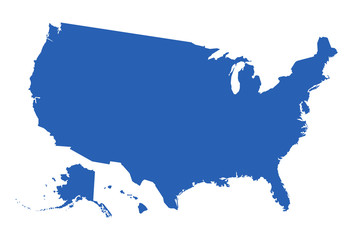 USA Map Vector