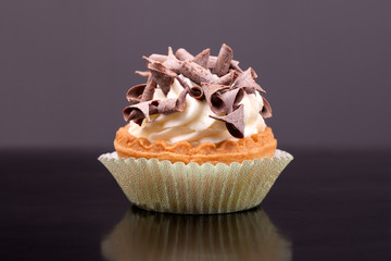 Cupcake With Chocolate Chips