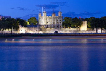 Tower of London and the River Thames
