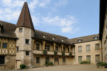 Fototapeta na wymiar Hôtel des Ducs de Bourgogne à Beaune