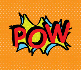 pop art pow