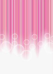 water on pink stripes background