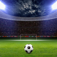 Obraz premium Stadion piłkarski