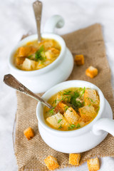 Pea soup