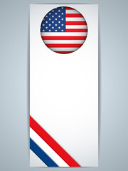 United States Country Set of Banners