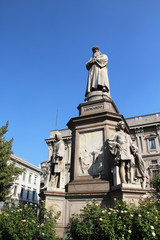 Obraz premium Monument in Milan, Italy