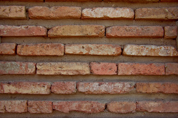 Redhead wall masonry.